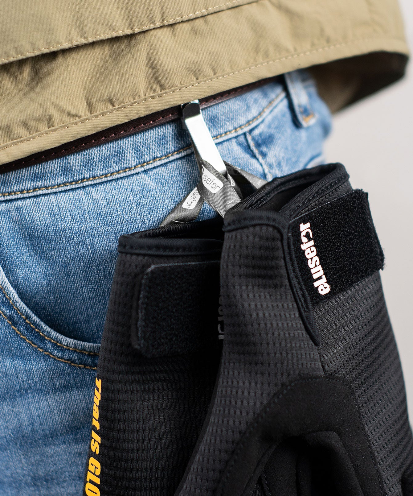 ControllerUltra Work Gloves - Ultra Durable, Stable Performance, 2Way Touch, BadgeFlex for Add-on Badges, Black