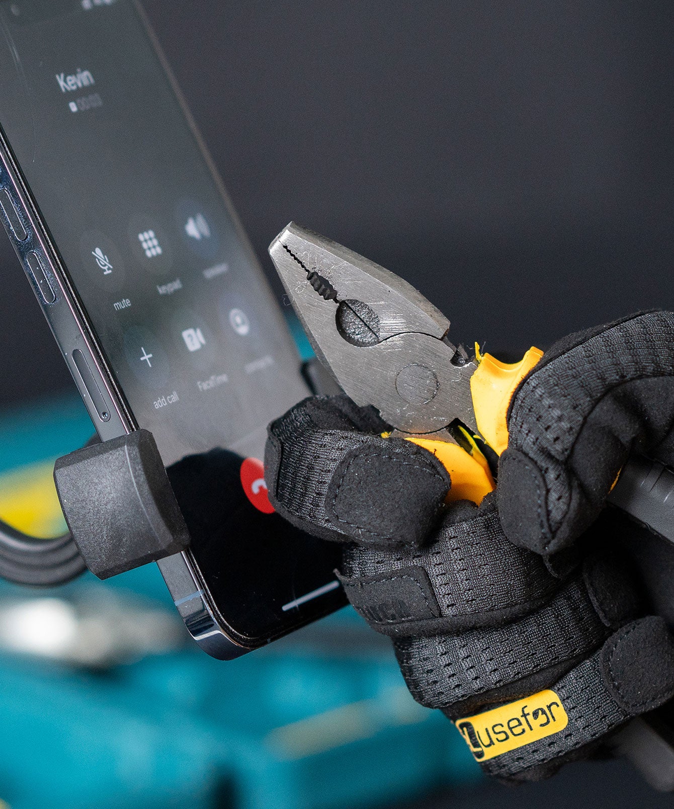 ControllerUltra Work Gloves - Ultra Durable, Stable Performance, 2Way Touch, BadgeFlex for Add-on Badges, Black