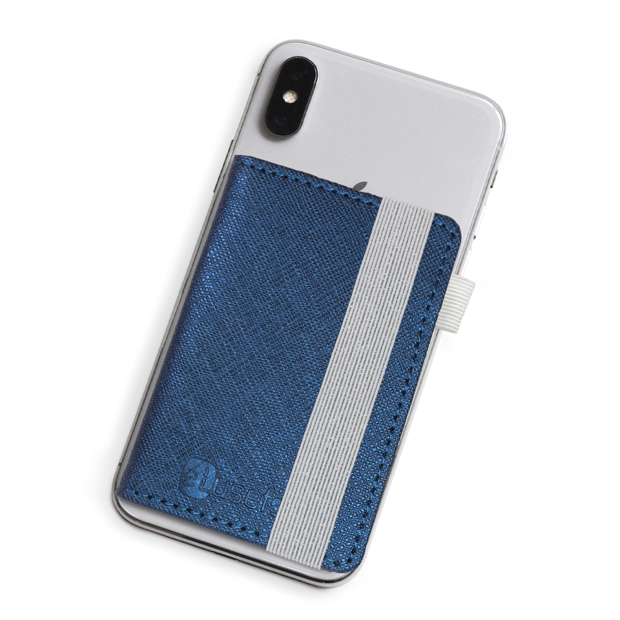 Evelyn Stick-On Phone Wallet for 6 Cards, Cash, IDs and more