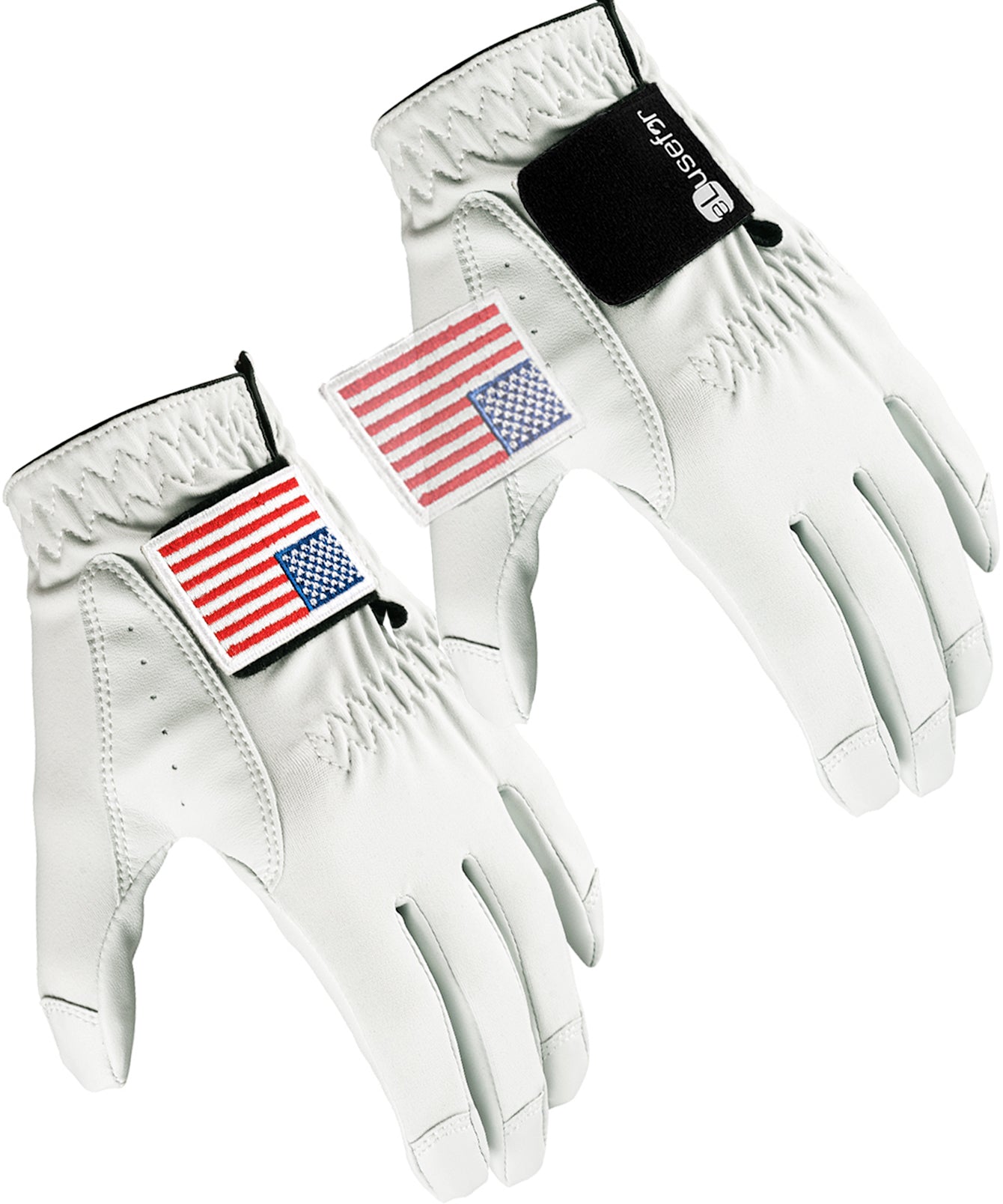 Precision Men’s Golf Glove, Tech PU, US Honor, BadgeFlex for Add-on Badges