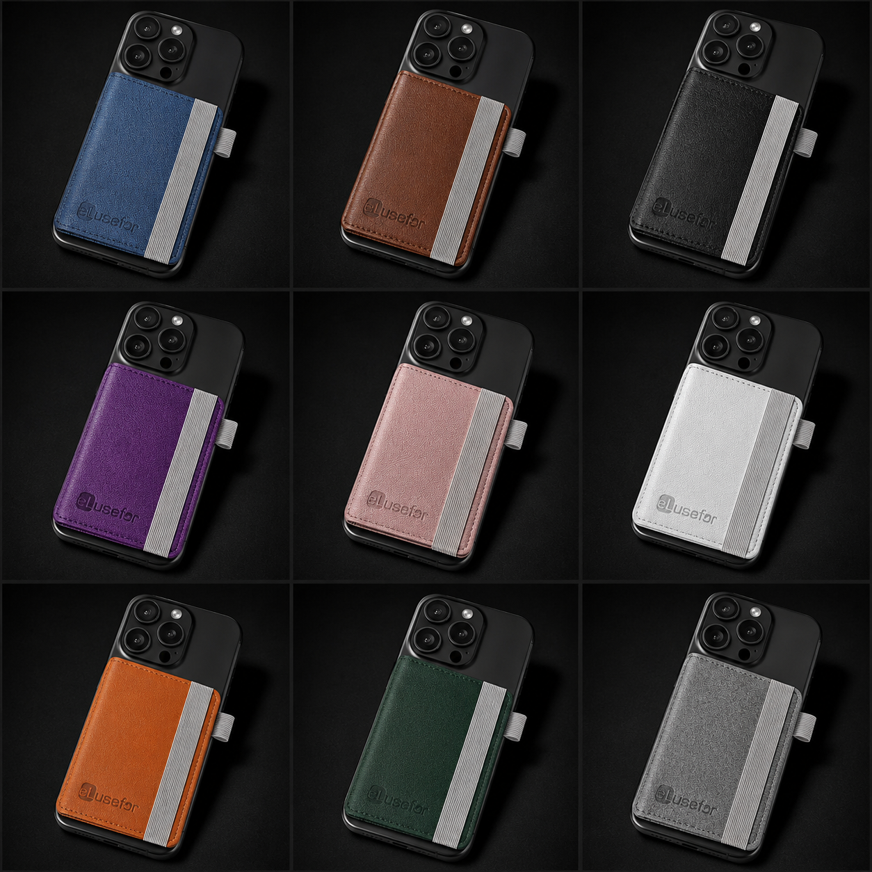 Evelyn Stick-On Phone Wallet