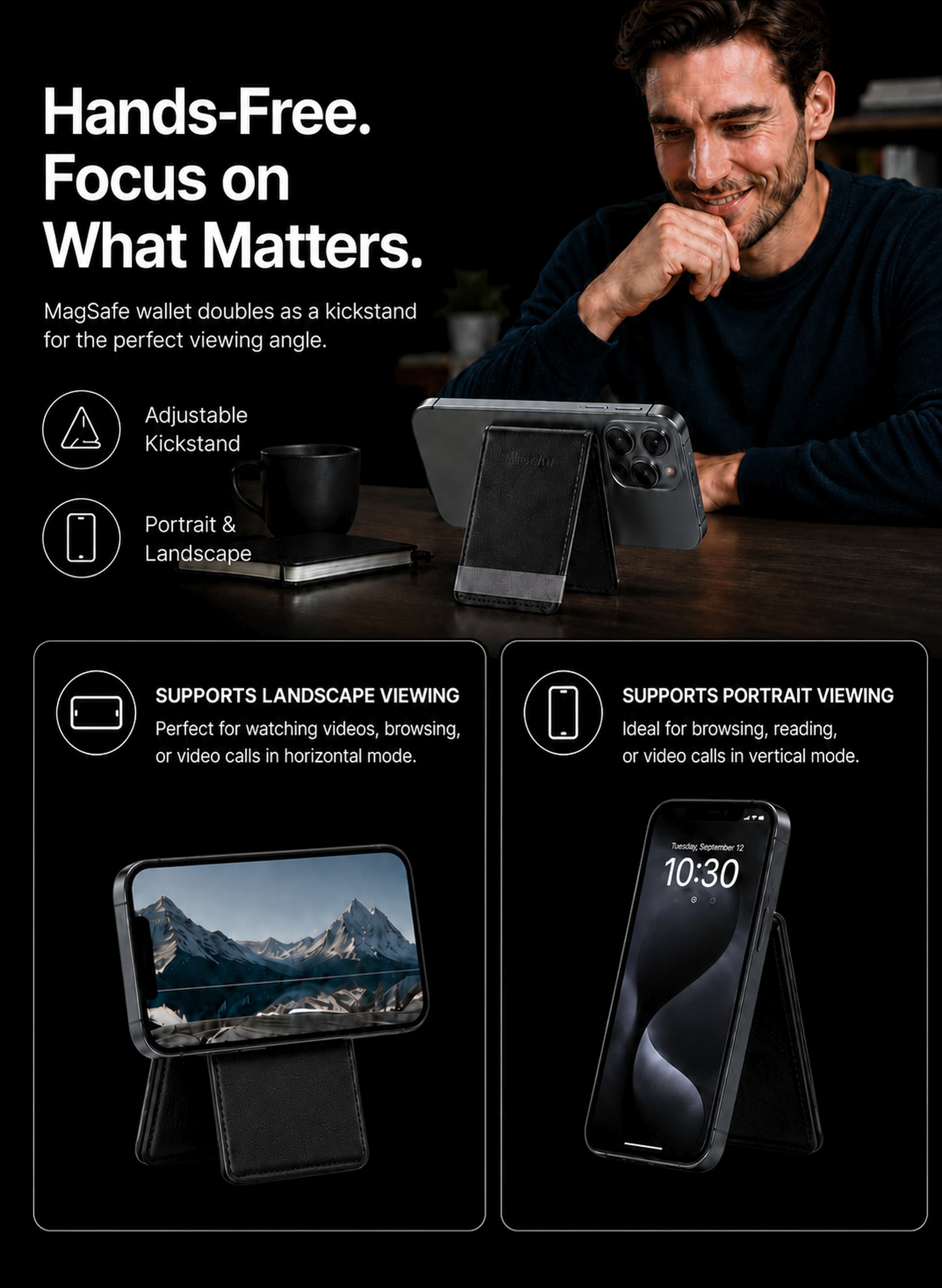 LiamMag Magnetic Phone Wallet