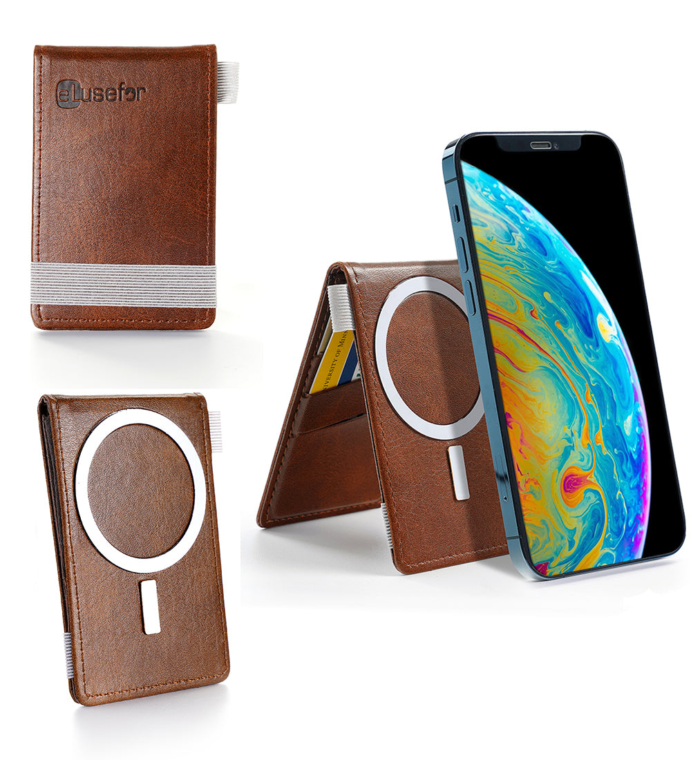 Liam Magnetic Phone Wallet & Stand for MagSafe