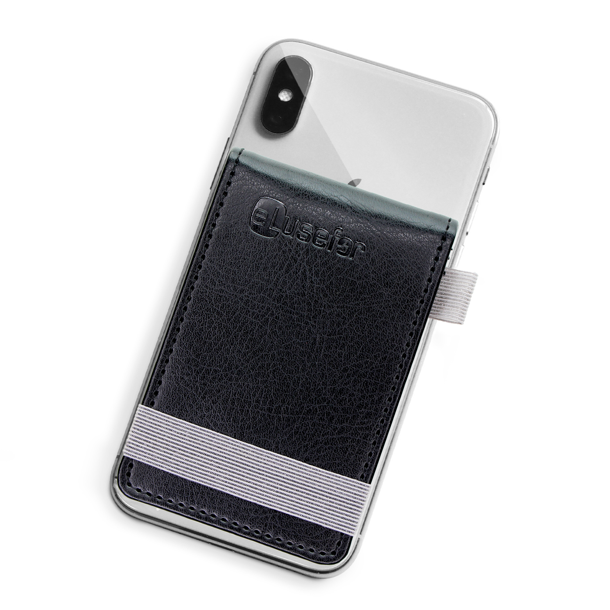 Liam Stick-on Phone Wallet for 6 Cards, Cash, IDs and more