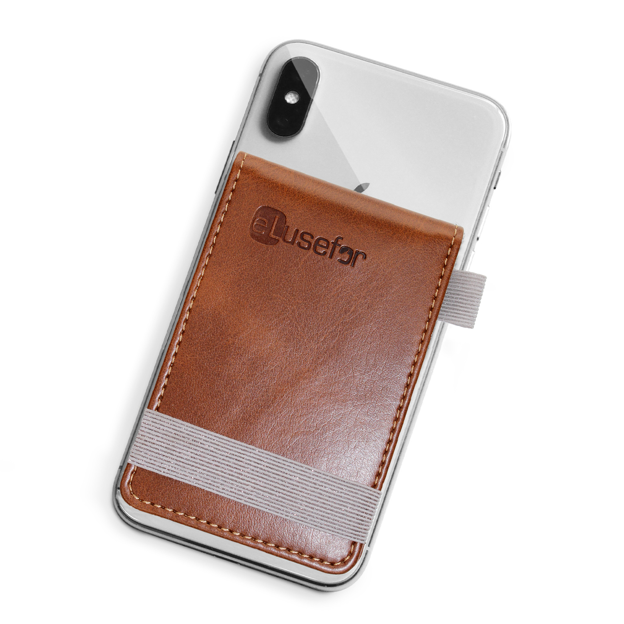 Liam Stick-on Phone Wallet for 6 Cards, Cash, IDs and more